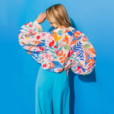 Solvia - Romantic Women's Flowing Sleeve Blouse